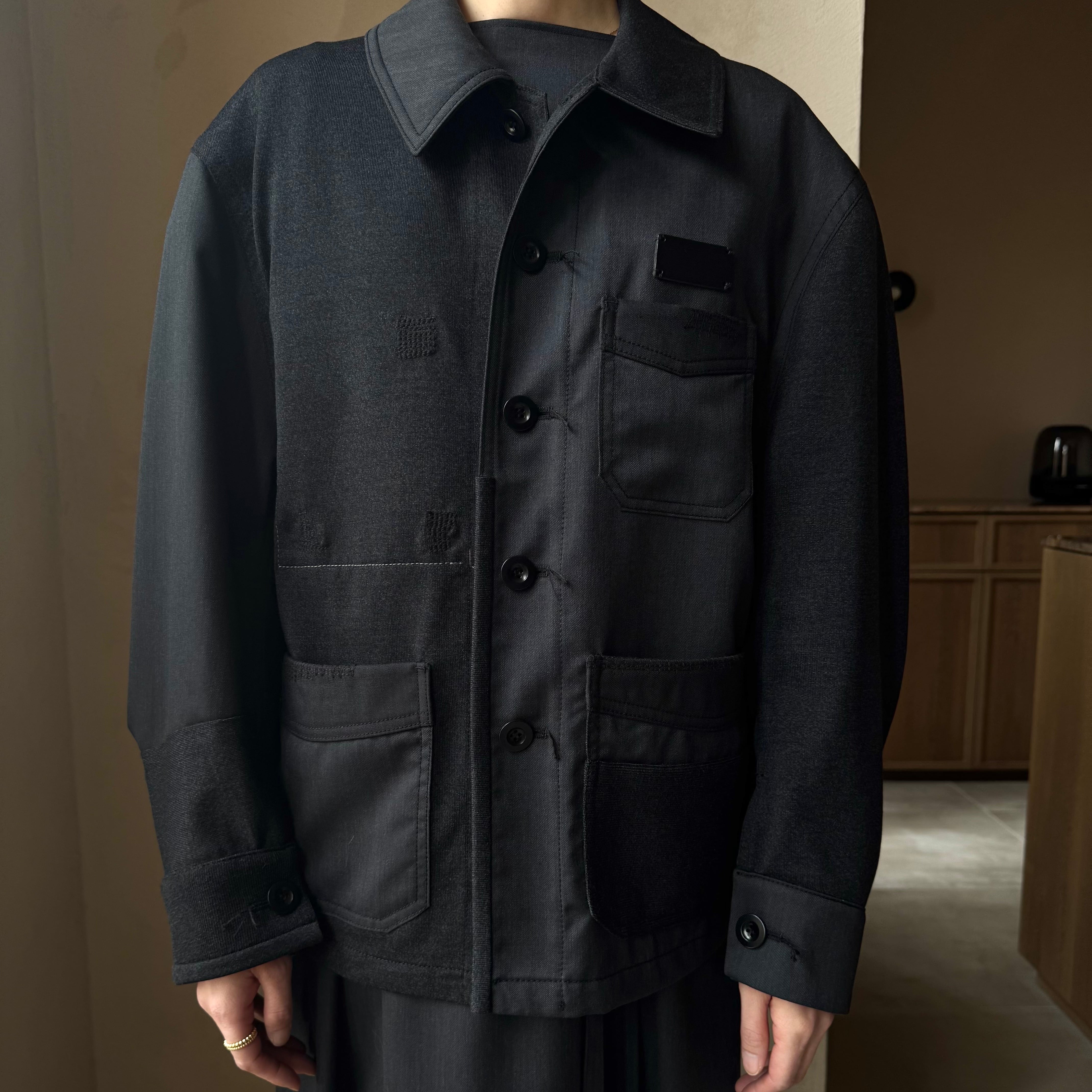 i`m here : | UN(I)FORM : "PATCH WORK"JACKET