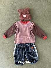〖取寄〗韓国子供服 / 26winter / TinyHiker / マゴストライプT / キッズ *XS~XL*