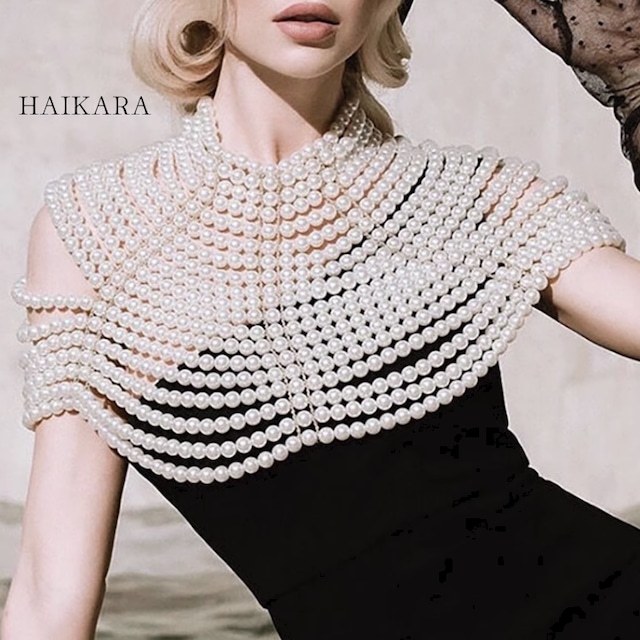 Pearl design luxury necklace（即納品）