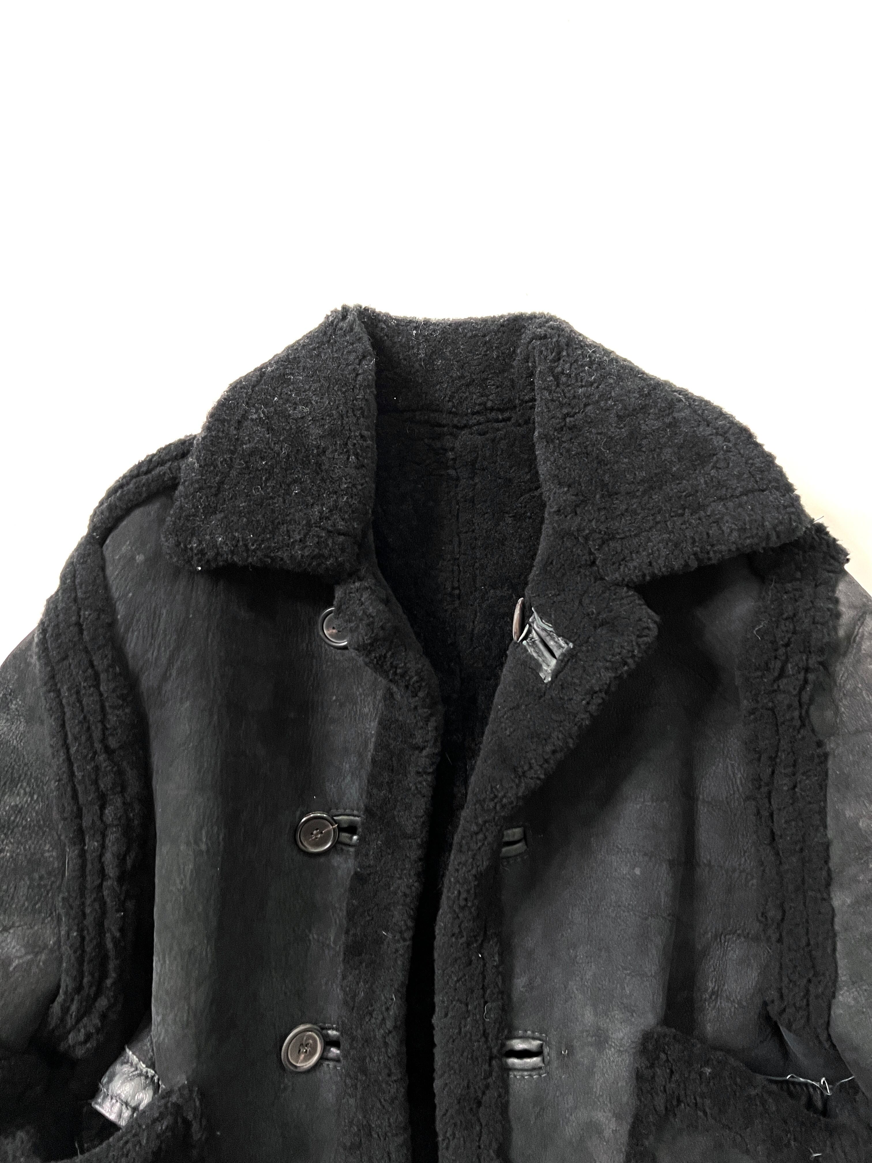 1990's GRIFFIN Laundry Inside-out Shearling Jacket | MIKOTONORI.