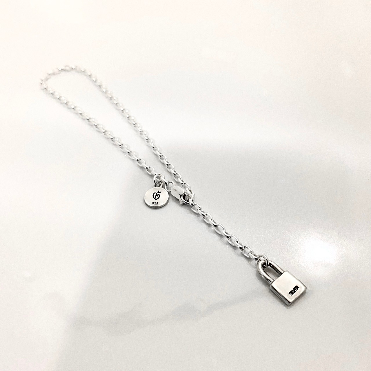 CHAIN ANKLET #2 [PADLOCK] / パドロック#2チェーンアンクレット