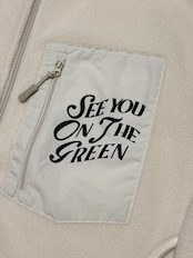 SEE YOU SMALL FLEECE VEST BEIGE