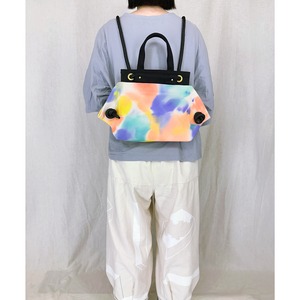 3way 折り紙Bag　手染め　Sサイズ　　(mcd-GD-2601001-S_002)