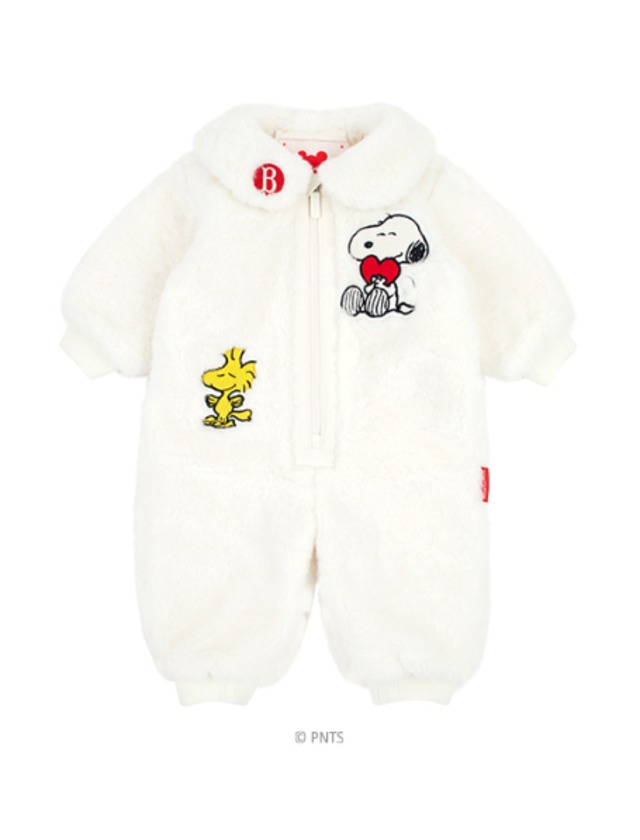 [BEBE DE PINO] Snoopy baby dumble fur overall 正規品 韓国ブランド 韓国ファッション 韓国代行 韓国通販 ベベドピノ bebedepino 日本 店舗 韓国 子供服