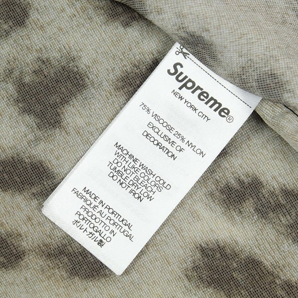 Size【M】 SUPREME シュプリーム 25SS Velvet Baseball Jersey Leopard