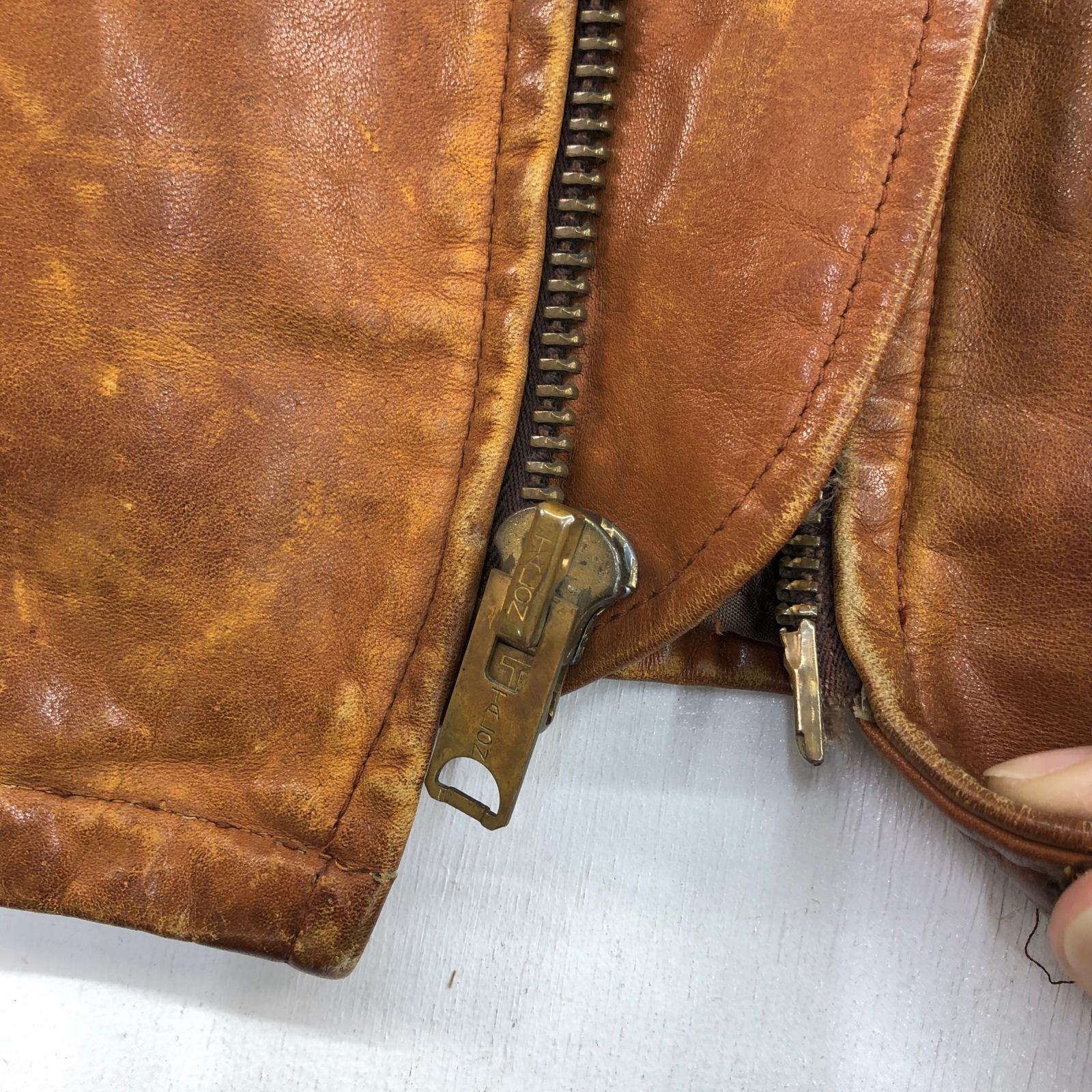 SAWYER'S CAMPUS SHOPS 70年代あたり THIS GENUINE LEATHER GARMENT