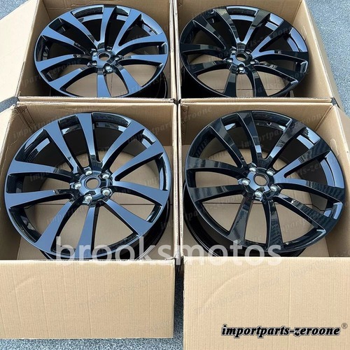 22インチ ツイン 5 スポーク ブラック フォージド ホイール 2022+ レンジローバー ヴォーグ スポーツ SV 適合 LI-2286