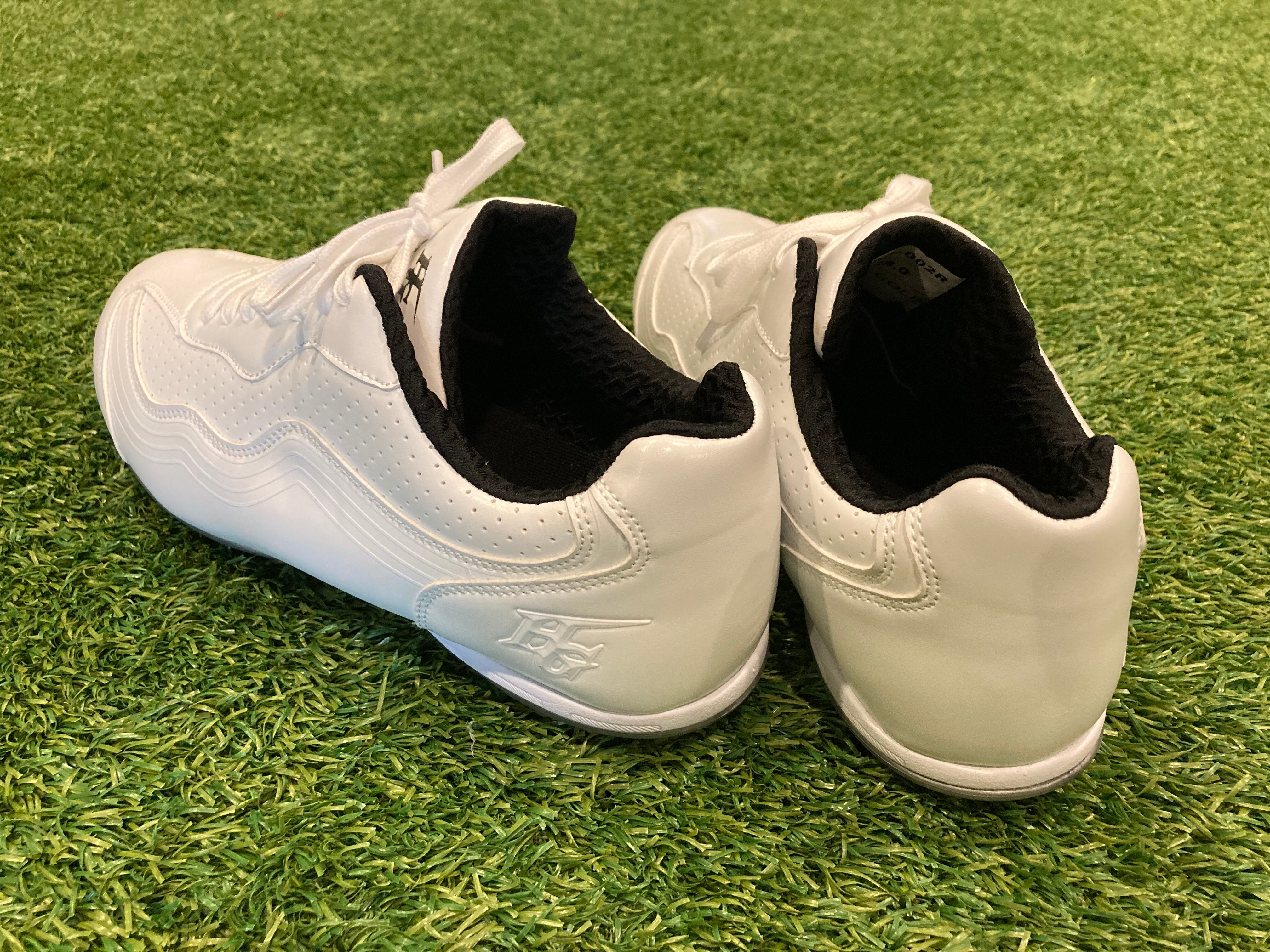 高校野球使用可【Hi-GOLD】白スパイク ローカット樹脂底 | 野球専門店