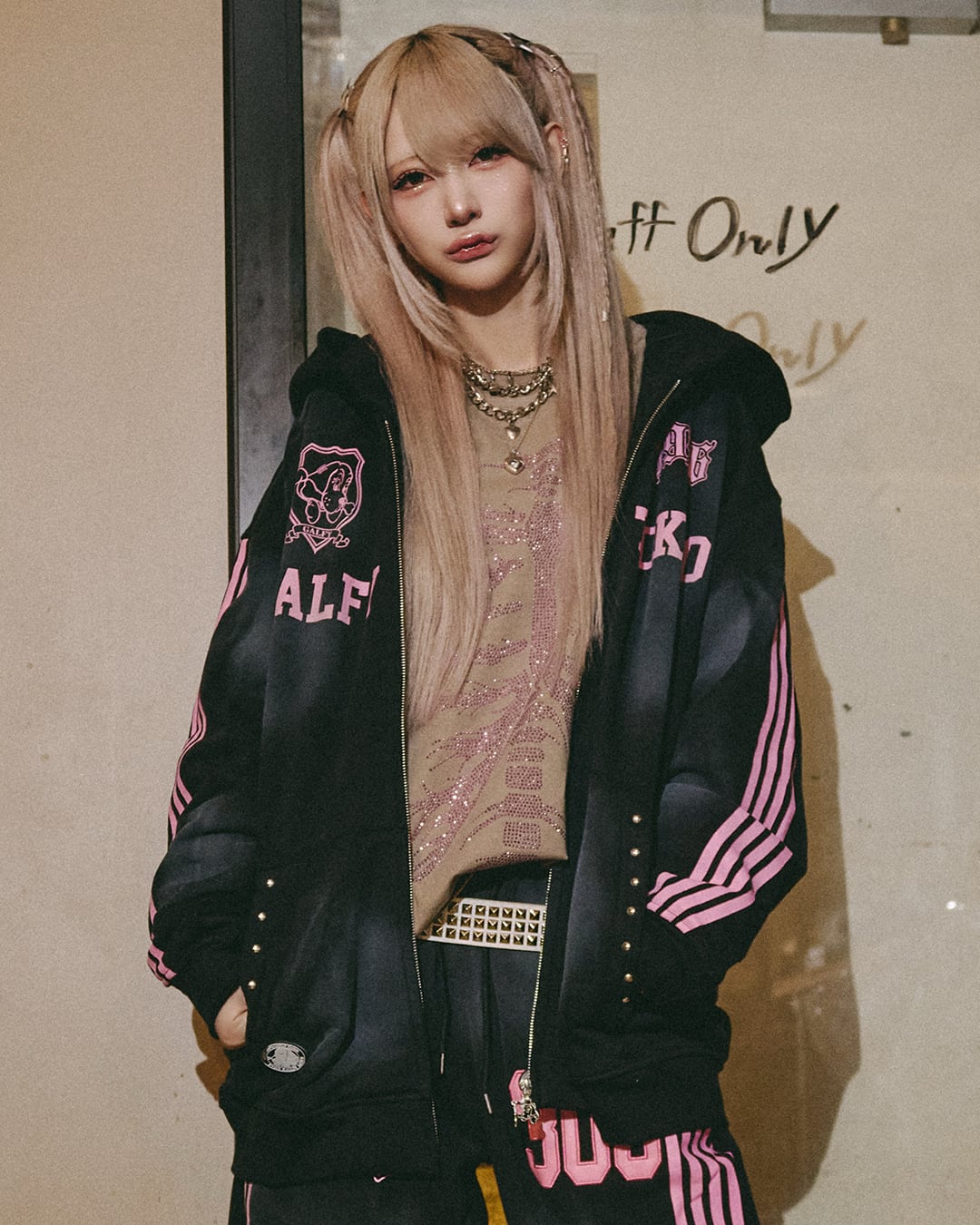 GALFY 全力汚し部パーカー