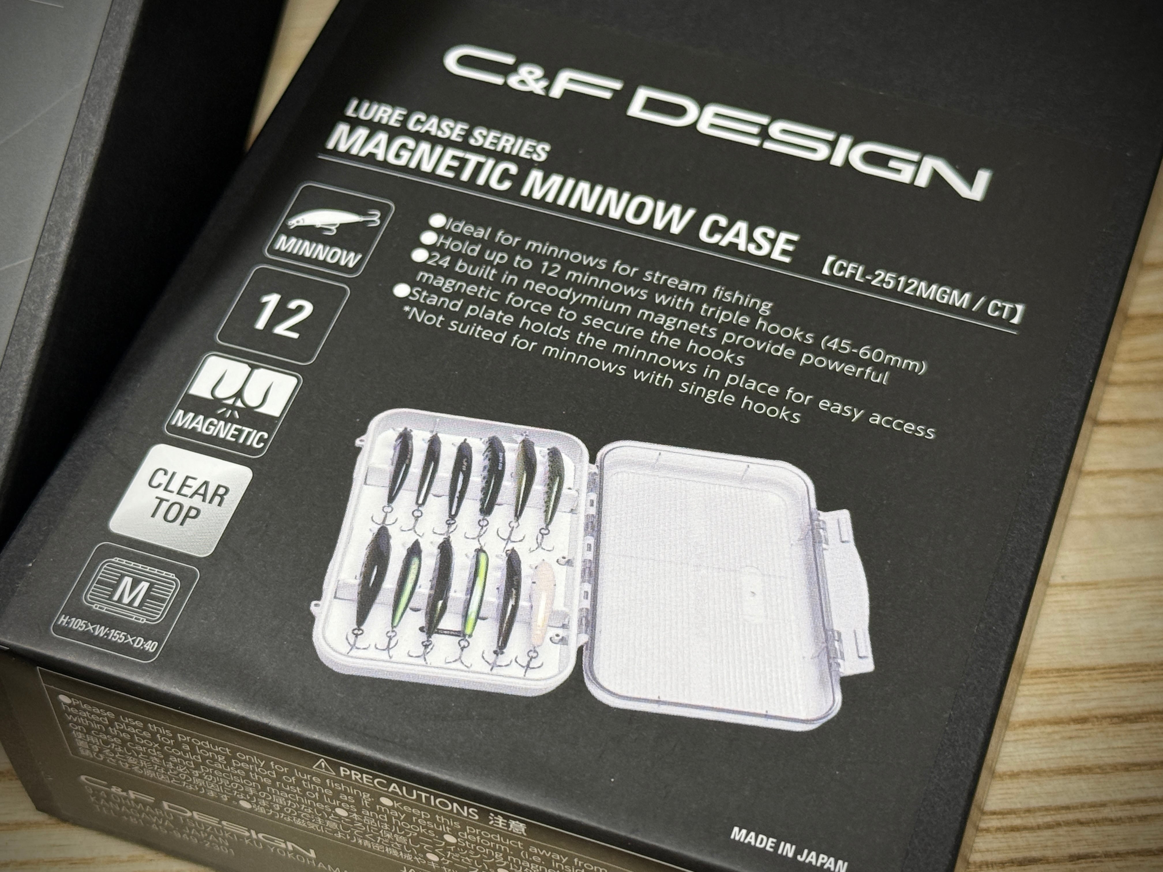 C&F DESIGN Magnetic Minnow Case | Fishing Tackle BLUE MARLIN