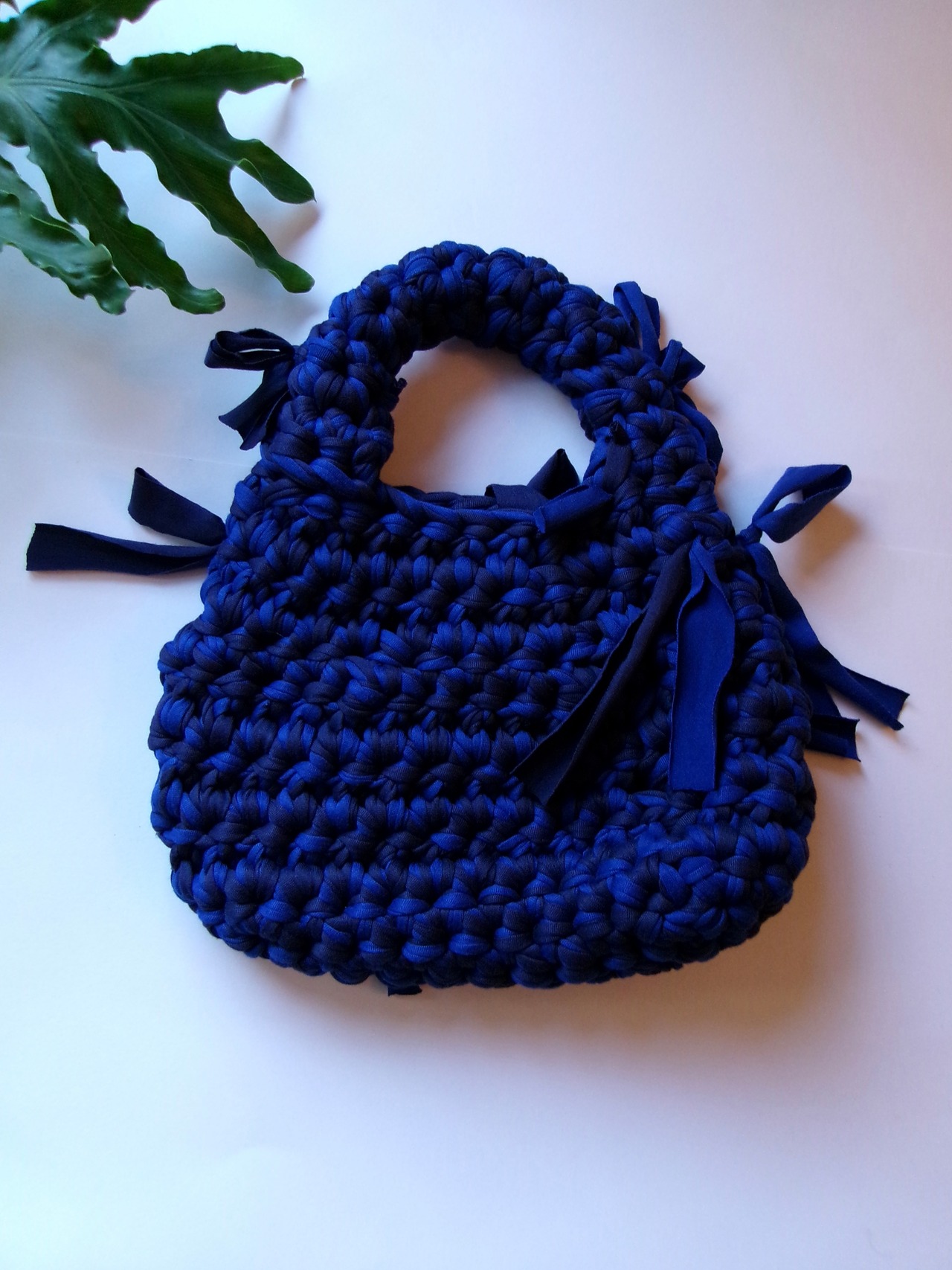 “MANUS” T-yarn bag [Bow]