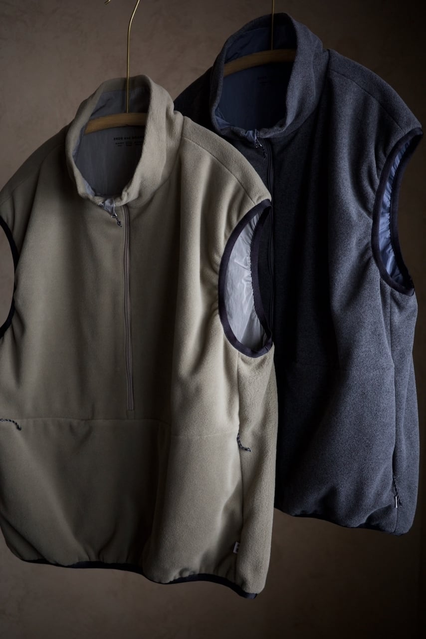 ENDS AND MEANS　Down Vest　メンズ ENDS AND MEANS Down Vest メンズ ENDS and MEANS】2024AW Down Vest