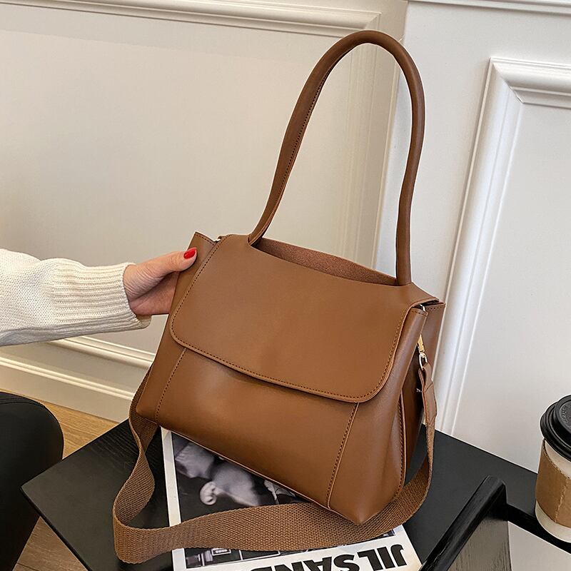 オータムウィンターショルダーバッグ 秋物 冬物 ハンドバッグ 手作りハンドバック8300356857