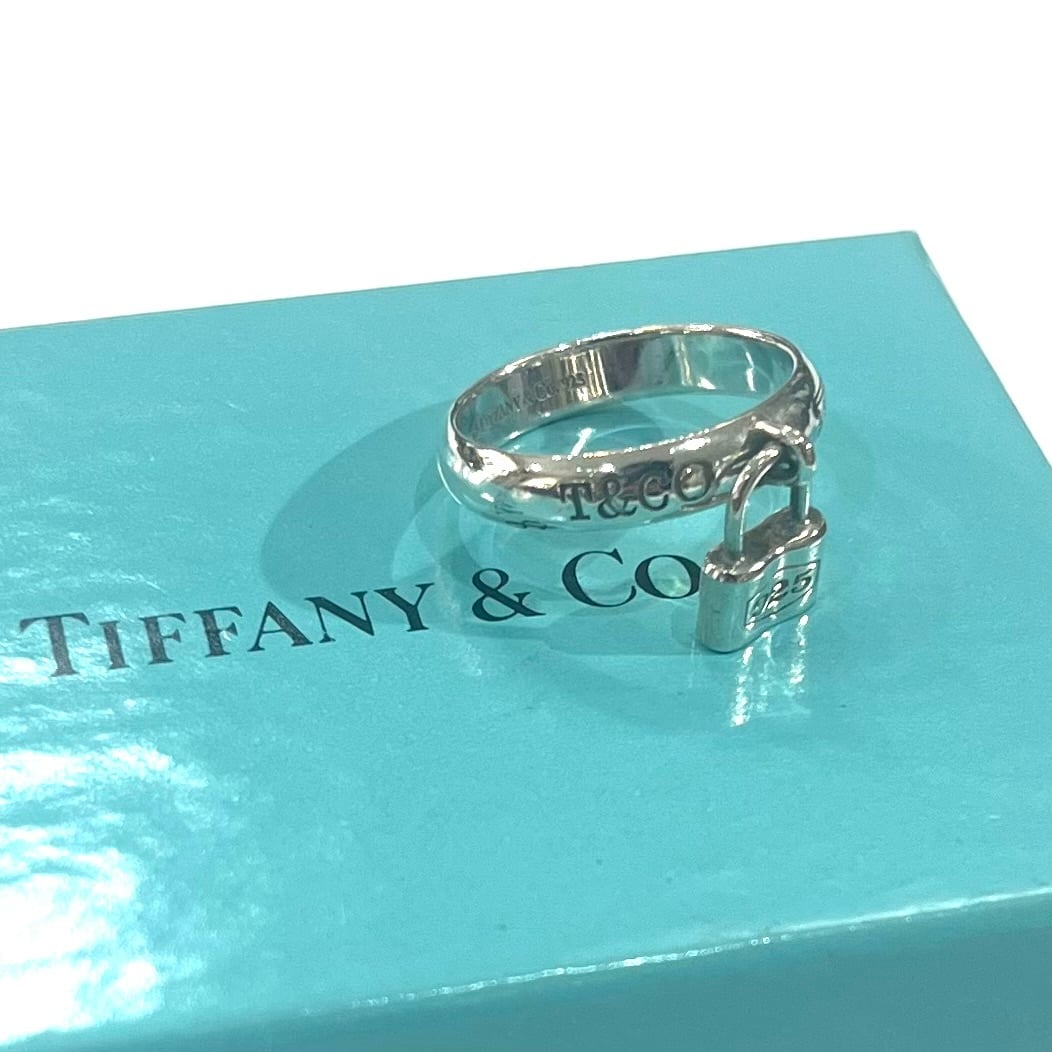 希少【TIFFANY&CO.】【13.5号】 2691 カデナロック指輪 スターリング