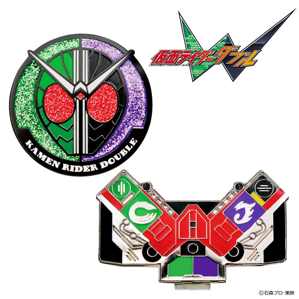 仮面ライダーＷ（ダブル）ゴルフマーカー