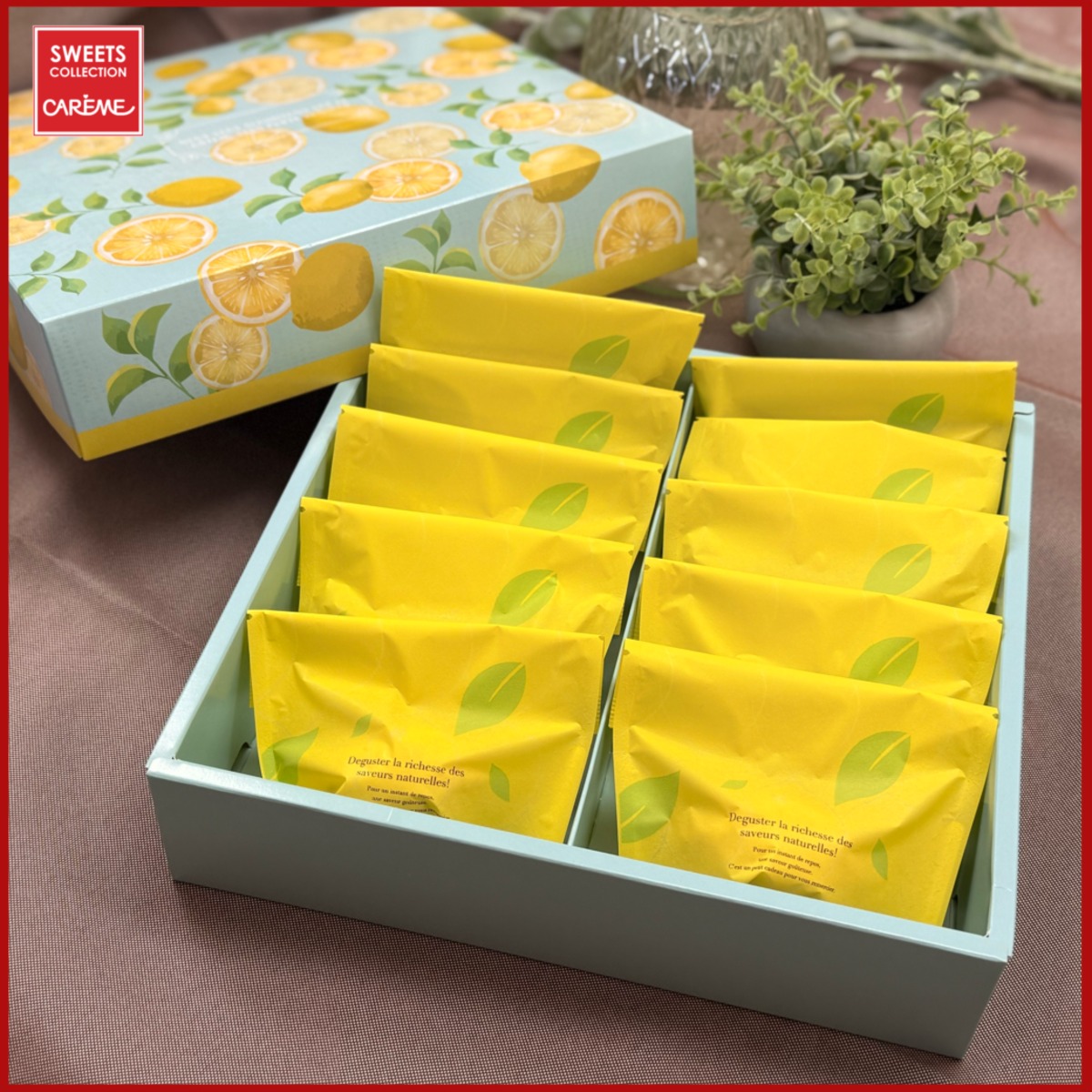 40年続く美味しさ【レモンケーキ】10個セット | natural careme