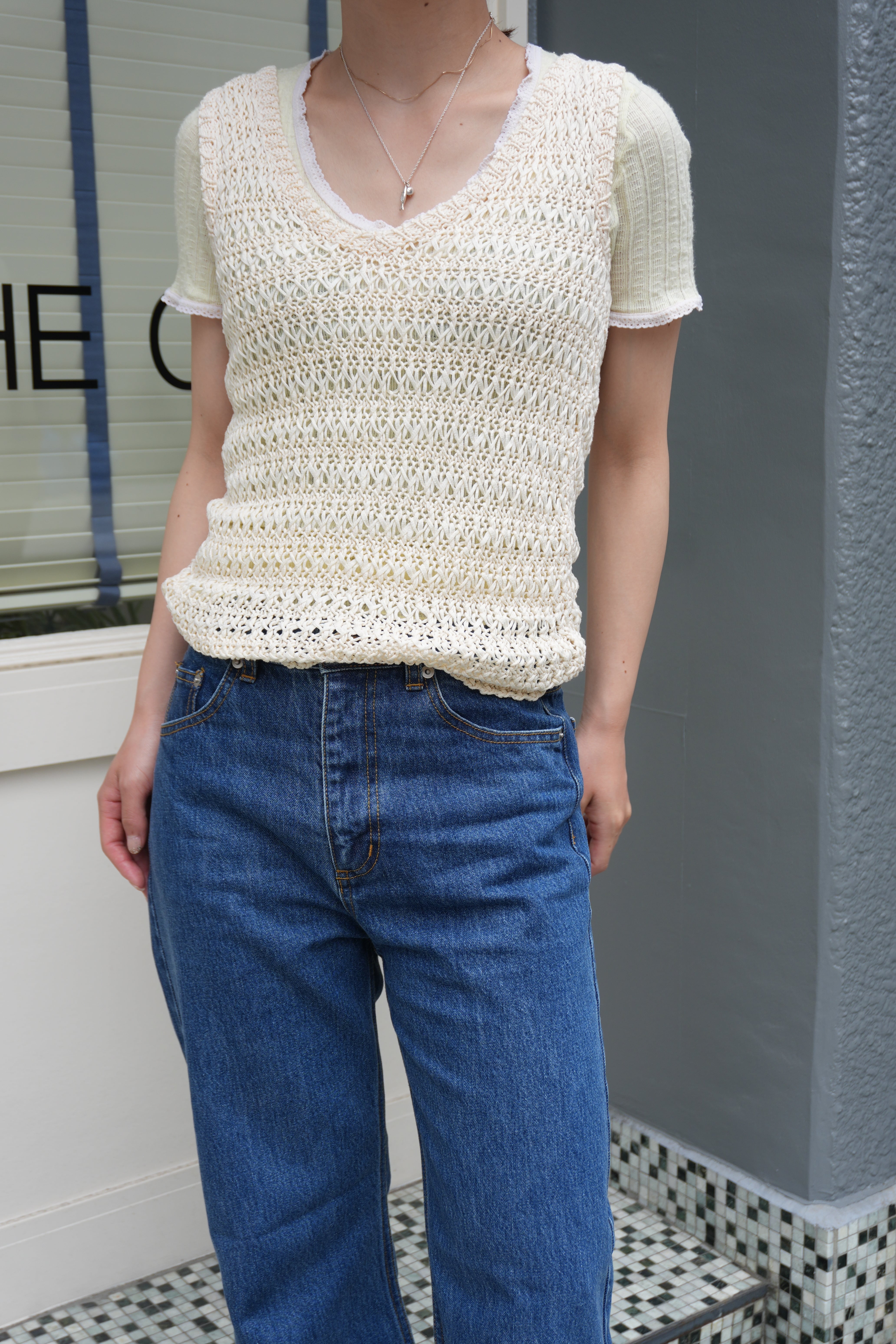 70-80s knit vest