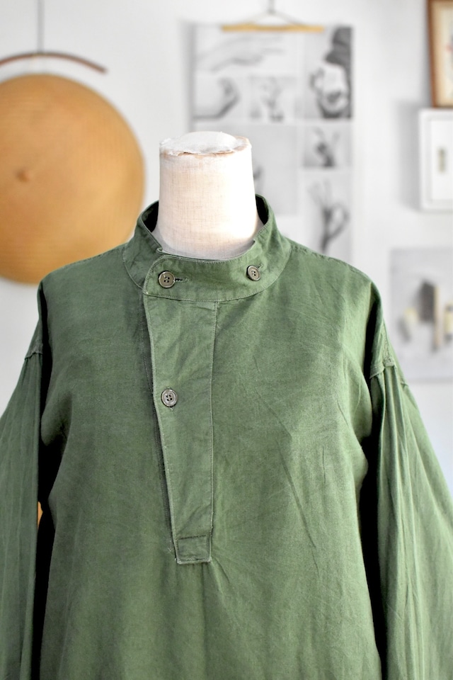 50's- -vintage- "swedish military" "M-55 pullover shirt"