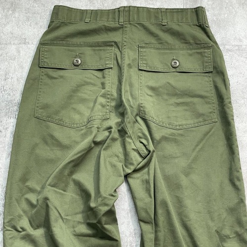 80s アメリカ軍 実物 OG-507 ベイカーパンツ 32/31 詳細写真13