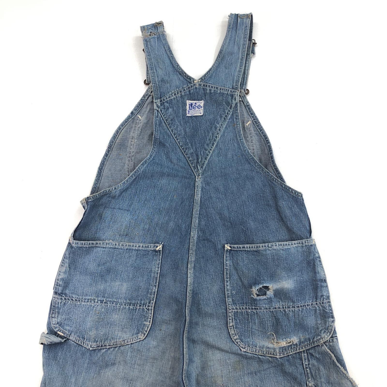 LEE リー 40年代 91-SB デニム オーバーオール 大戦モデル JELT DENIM