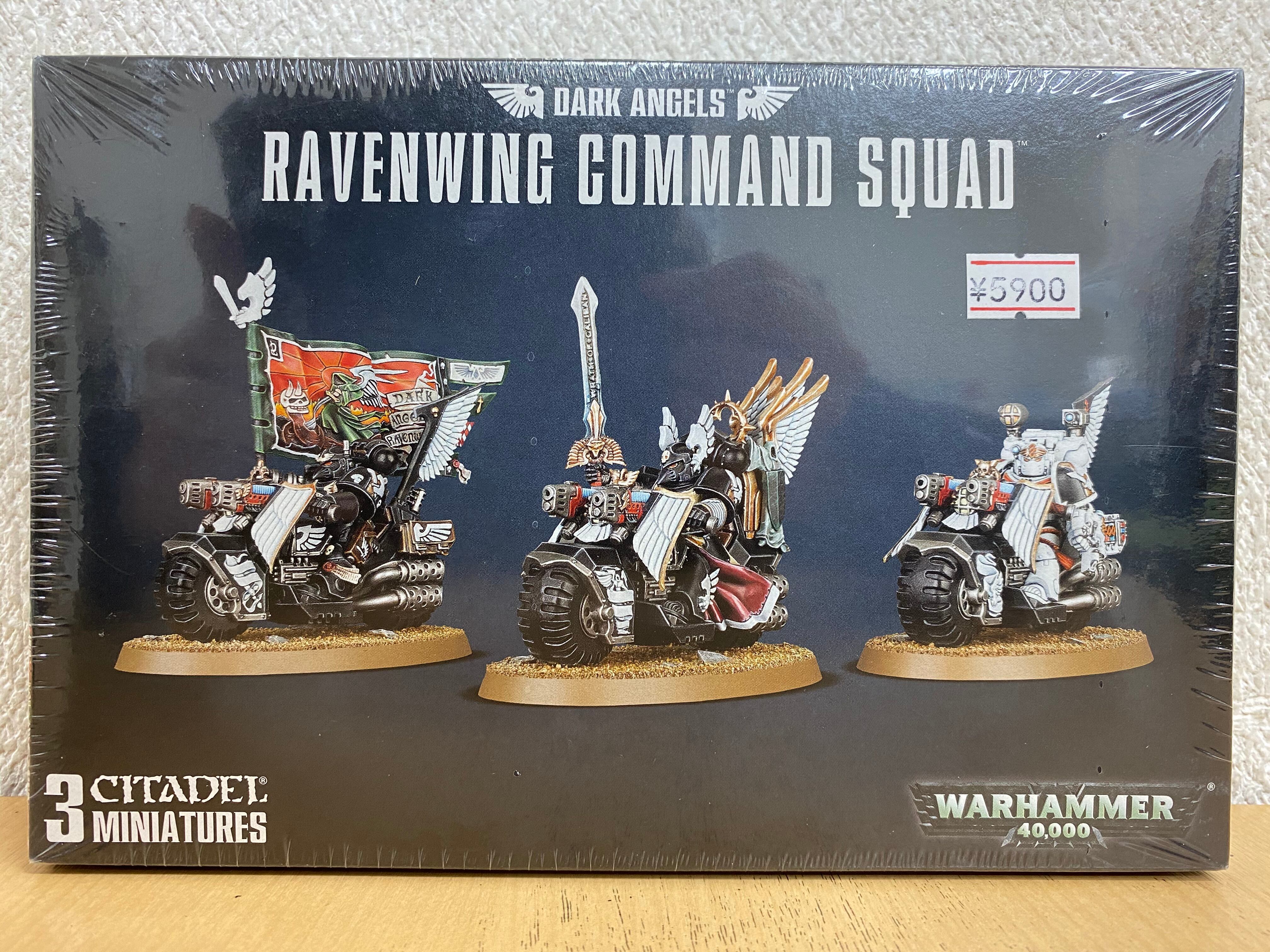 DARK ANGELS RAVENWING COMMAND SQUAD