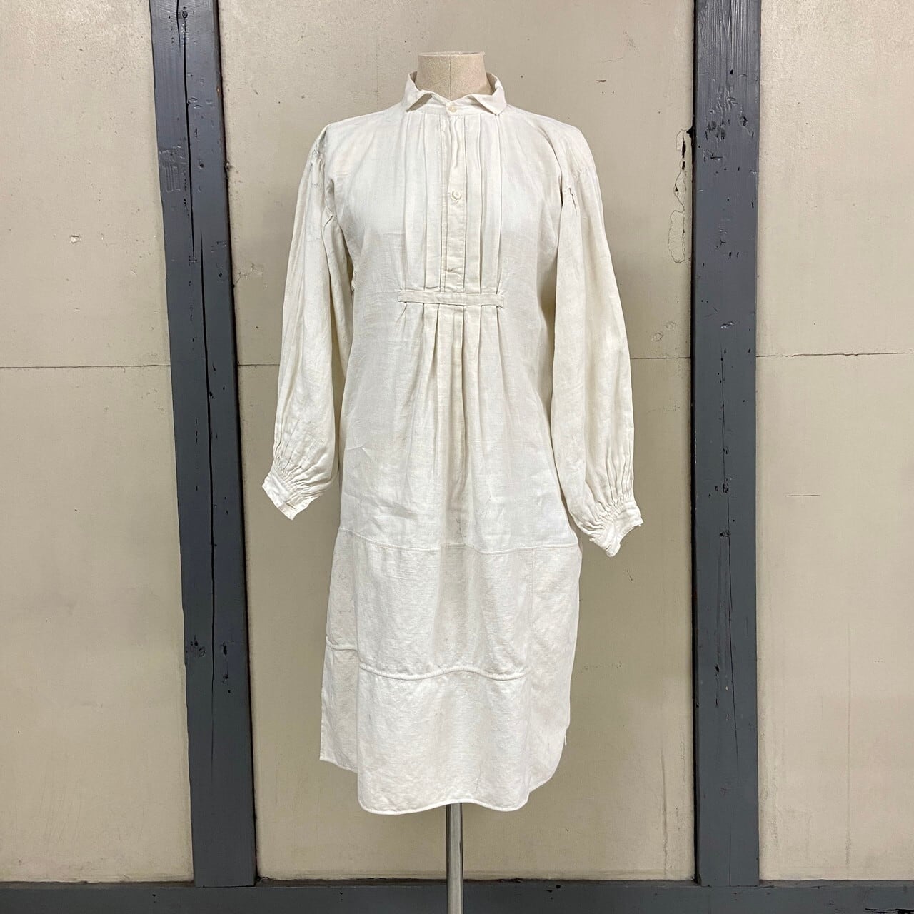 古着 アンティーク ビンテージ 80s 白 黒レース 羽織 ガウン シャツ 美品 レディース 古着 80s USA製 DONNY BROOK モノトーン フェイス柄