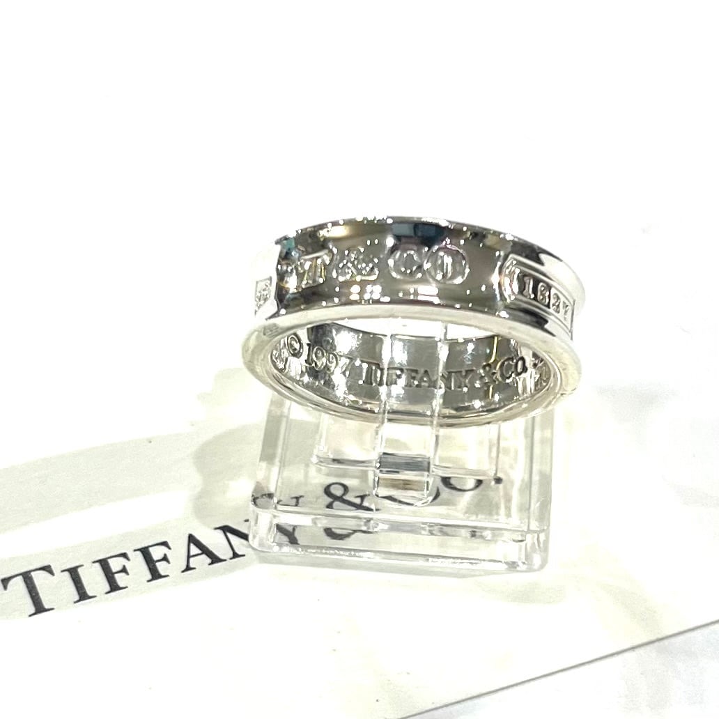 TIFFANY&CO】【18号】2614 ナローデザインシルバーリング 15号