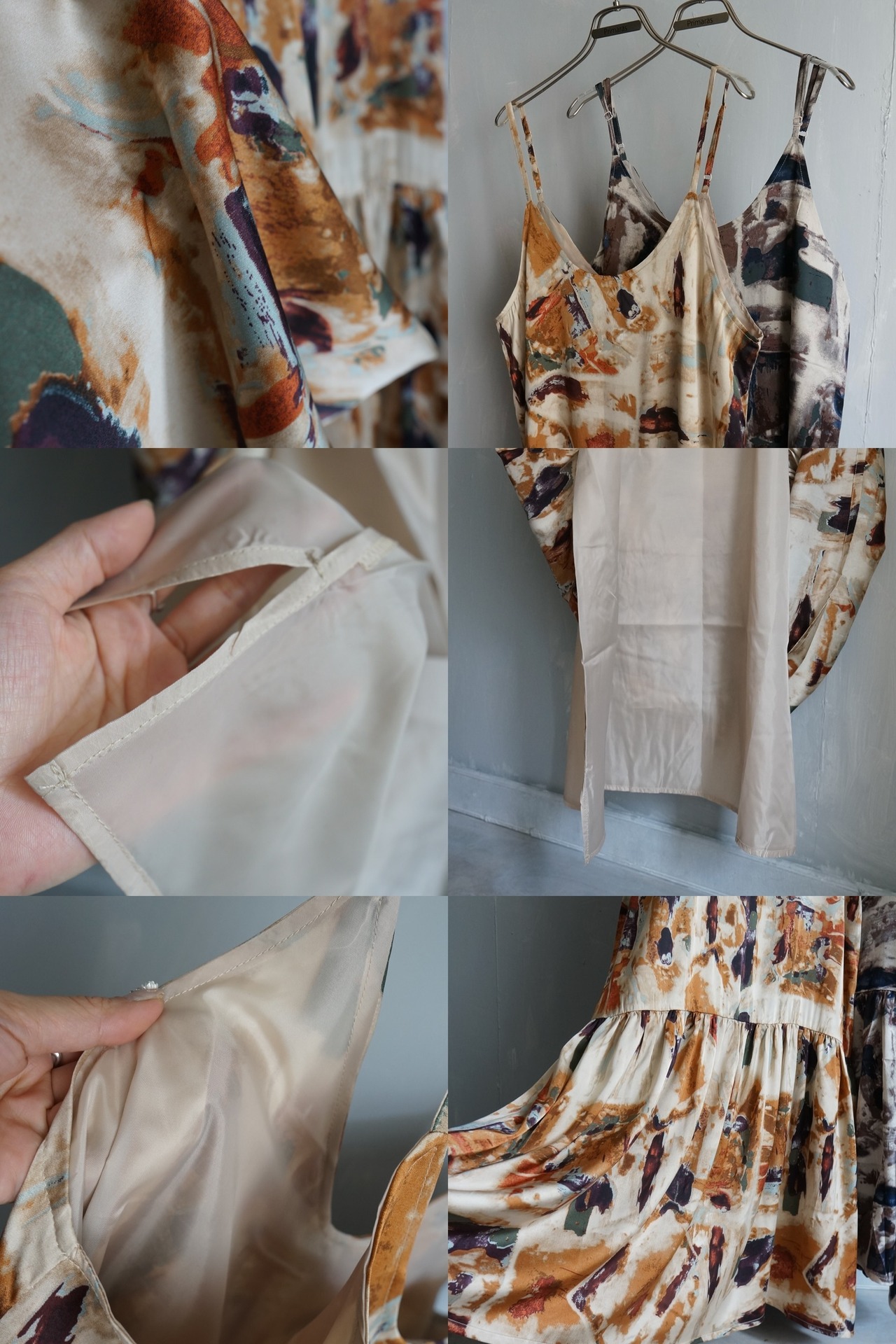 nuance pattern satin OPS／Orange