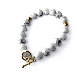 [OPB400G] K18GF MEXICO “HOWLITE” BRACELET