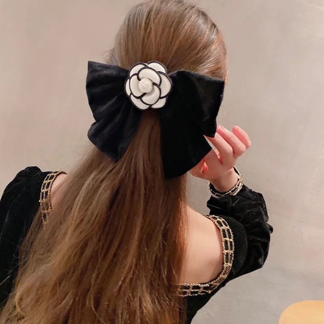 カメリアヘアバレッタ