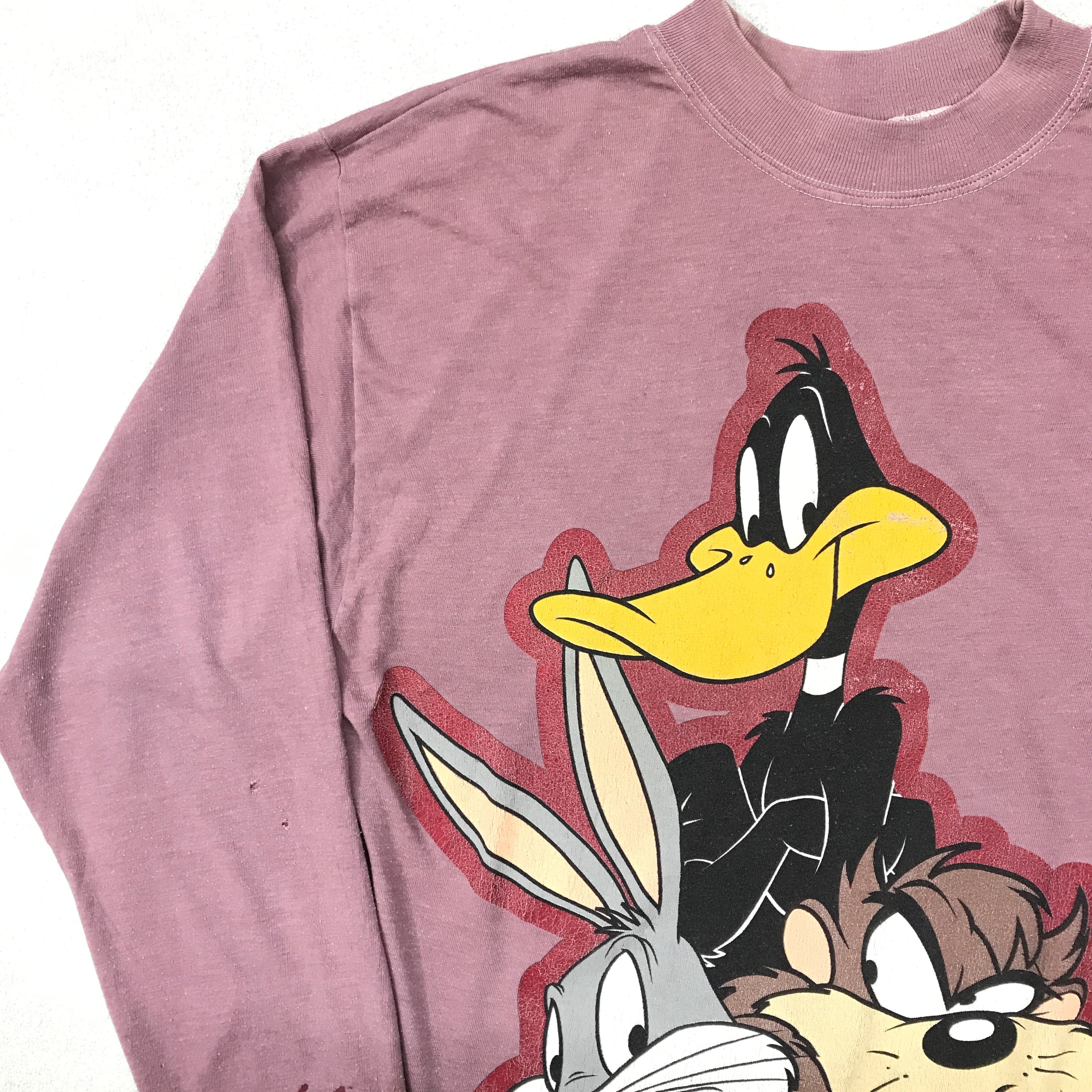 90s LooneyTunes バッグスバニー タズマニアンデビル Tシャツ