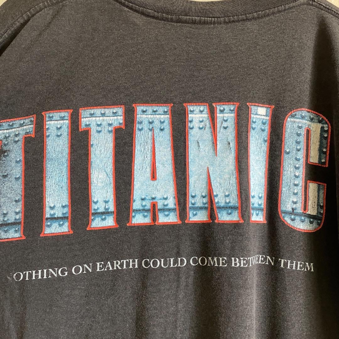 【GF207】 Tシャツ タイタニック ディカプリオ ムービーT 映画 90s | ビンテージ雑貨 家と外で powered by BASE