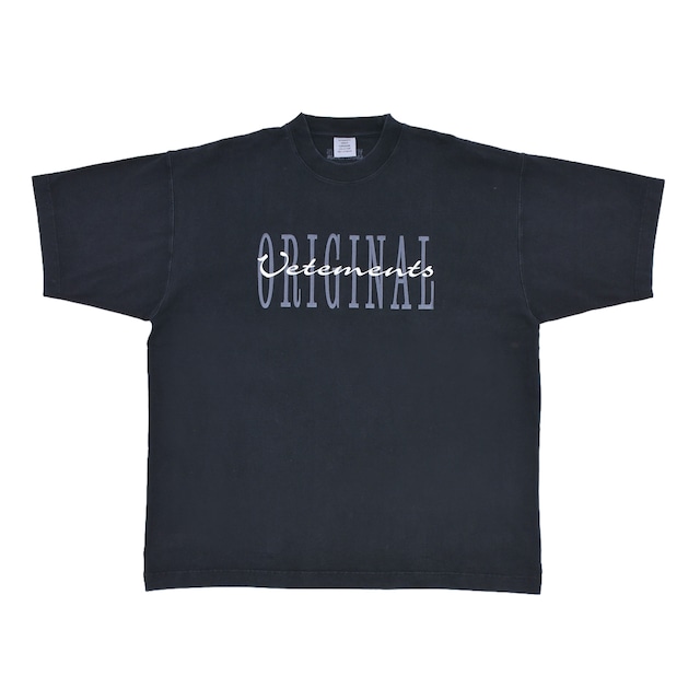 【VETEMENTS】ORIGINAL LOGO T-SHIRT