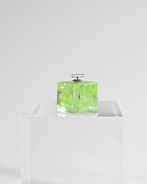 PERFUME CUBE. [neon green]