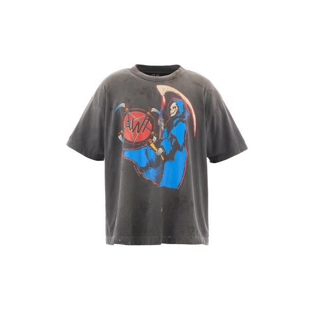 【SAINT Mxxxxxx】SM-HR1-0000-007/SS TEE/BIRTH AND DEATH/BLACK