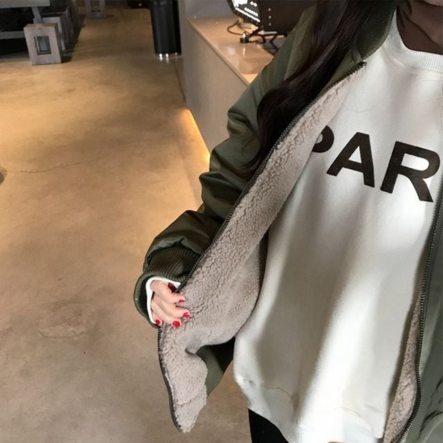 予約販売】MA-1ジャケット レディース リバーシブル 2WAY ミリタリー