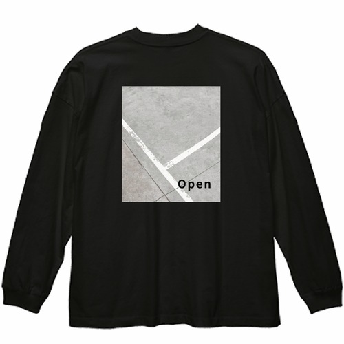 garbオリジナル ビッグシルエットTシャツ -Open-