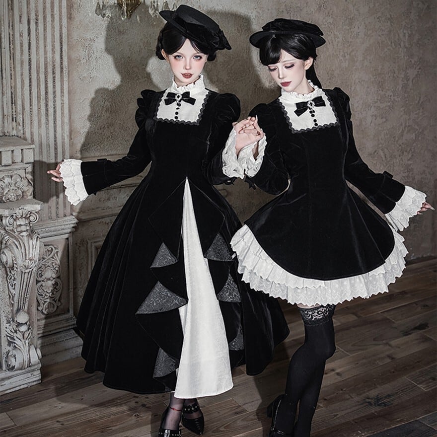 ゴシックロリィタ ロングドレス 5点セット 推し活・撮影会向け｜WithU