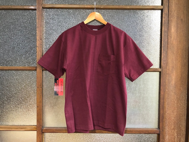 CAMBER MAX WEIGHT POCKET TEE (BURGUNDY)