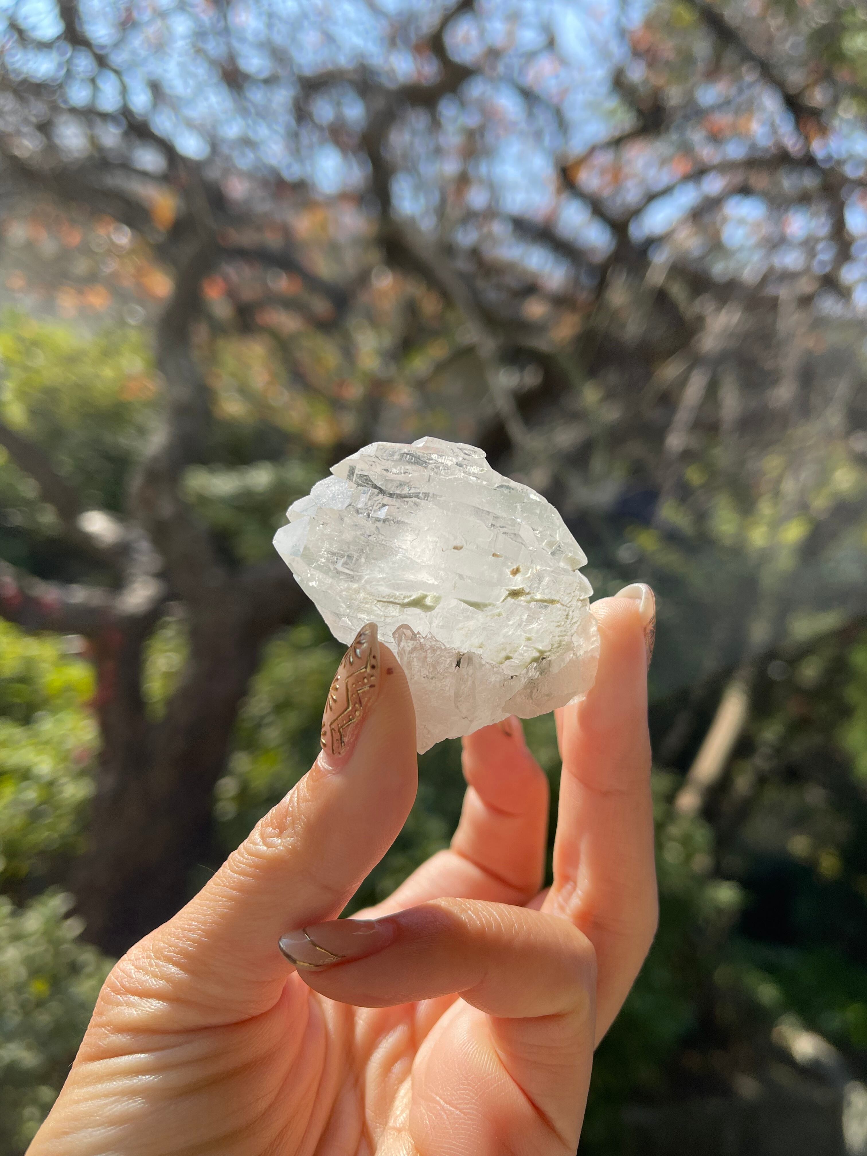 グウィンデル水晶(ねじれ水晶)　ヒマラヤ