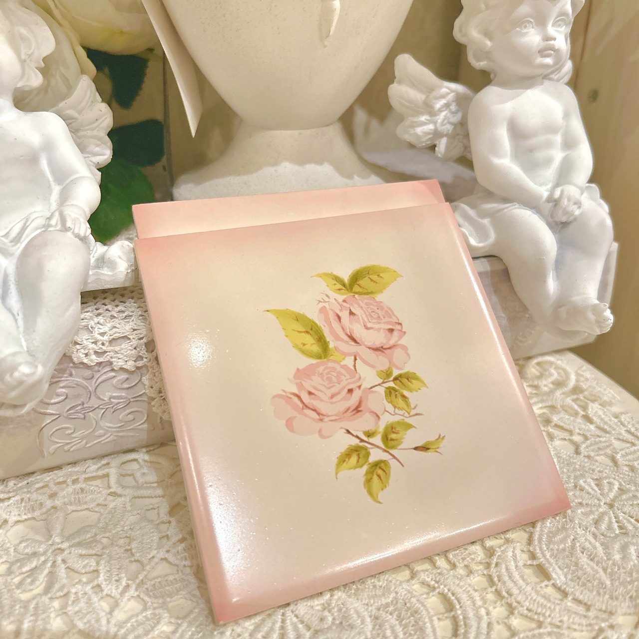 ［ imane -イマン- ］タイル　ダイアナローズ　1枚