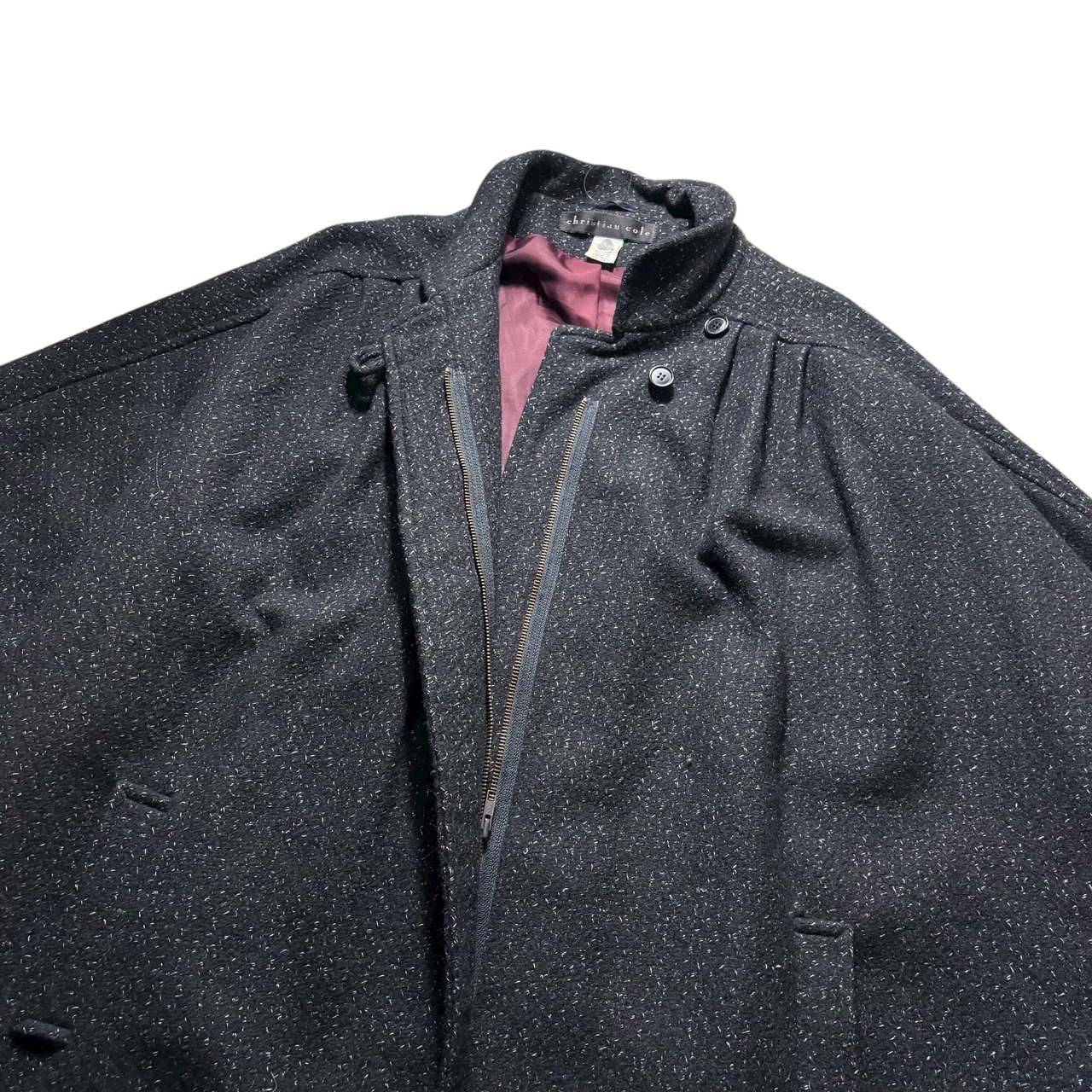 unknown vintage wool nep over coat