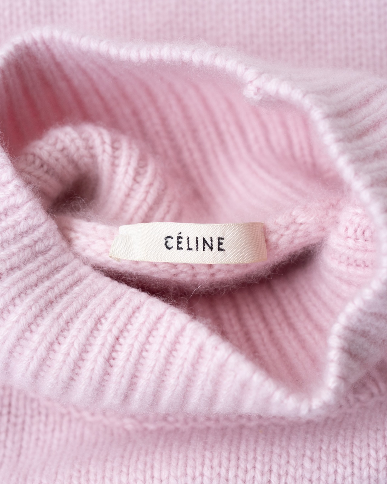 〈CÉLINE by phoebe philo〉High neck sweater