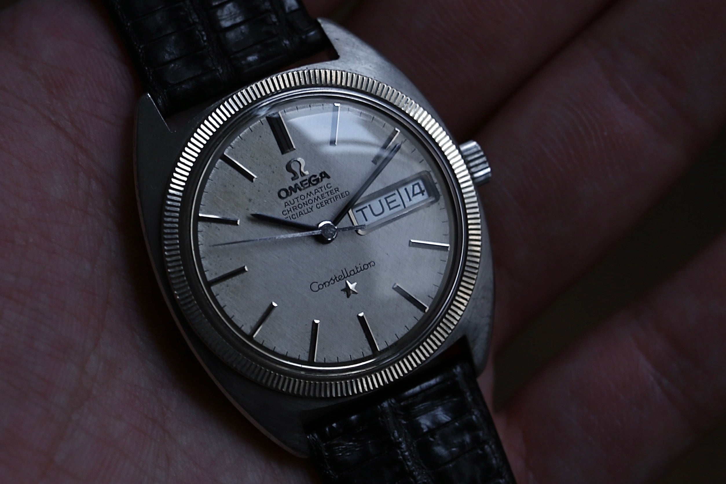 OMEGA Constellation 腕時計 シルバー OMEGA】 1969年製 オメガ 『コンステレーション ・Cライン』シルバー