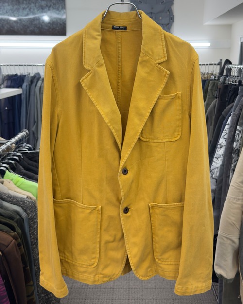 SS2004 MIUMIU PATCHED POCKET BLAZER