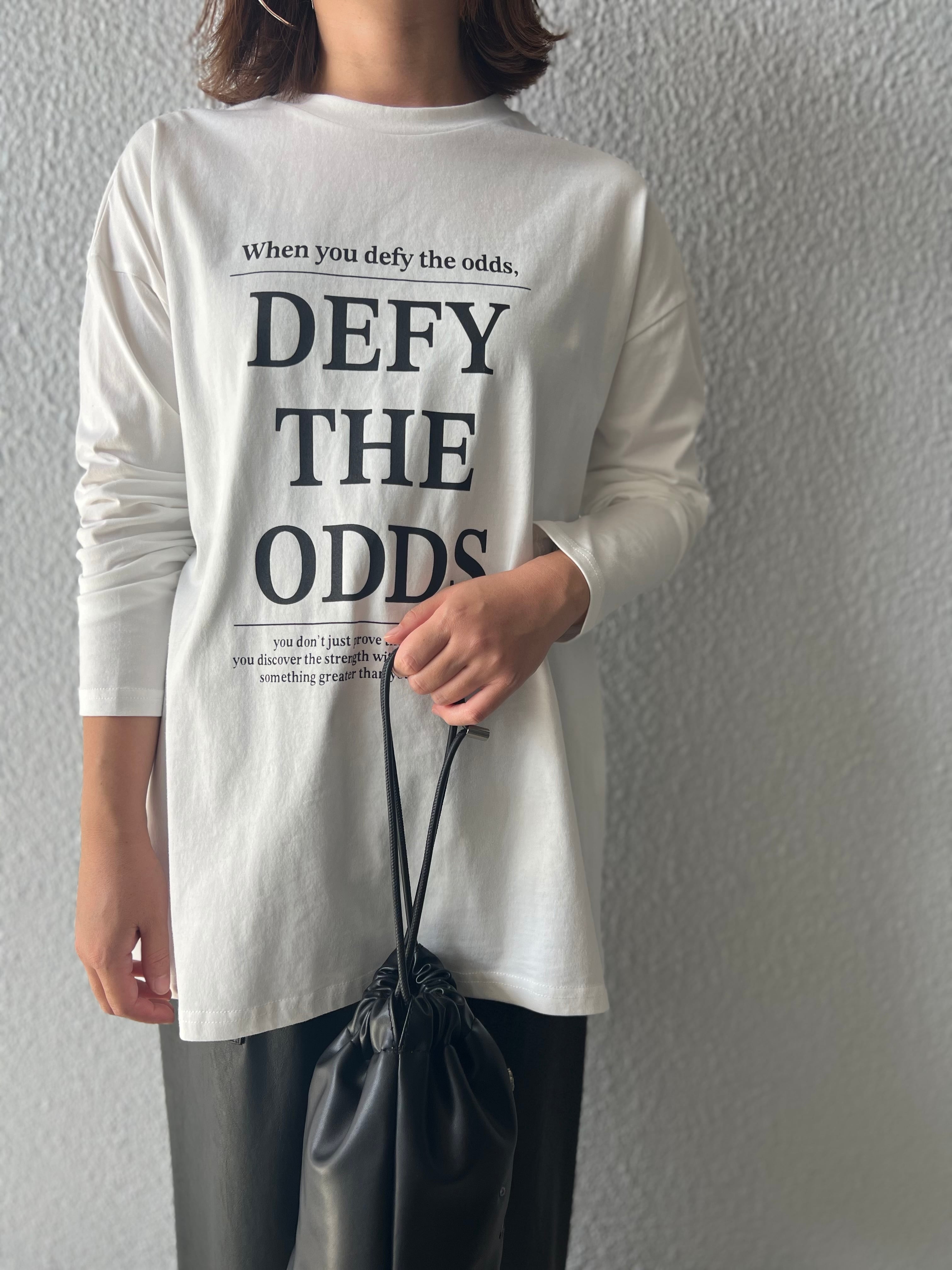 【PASSIONE】ロゴロングスリーブTシャツ