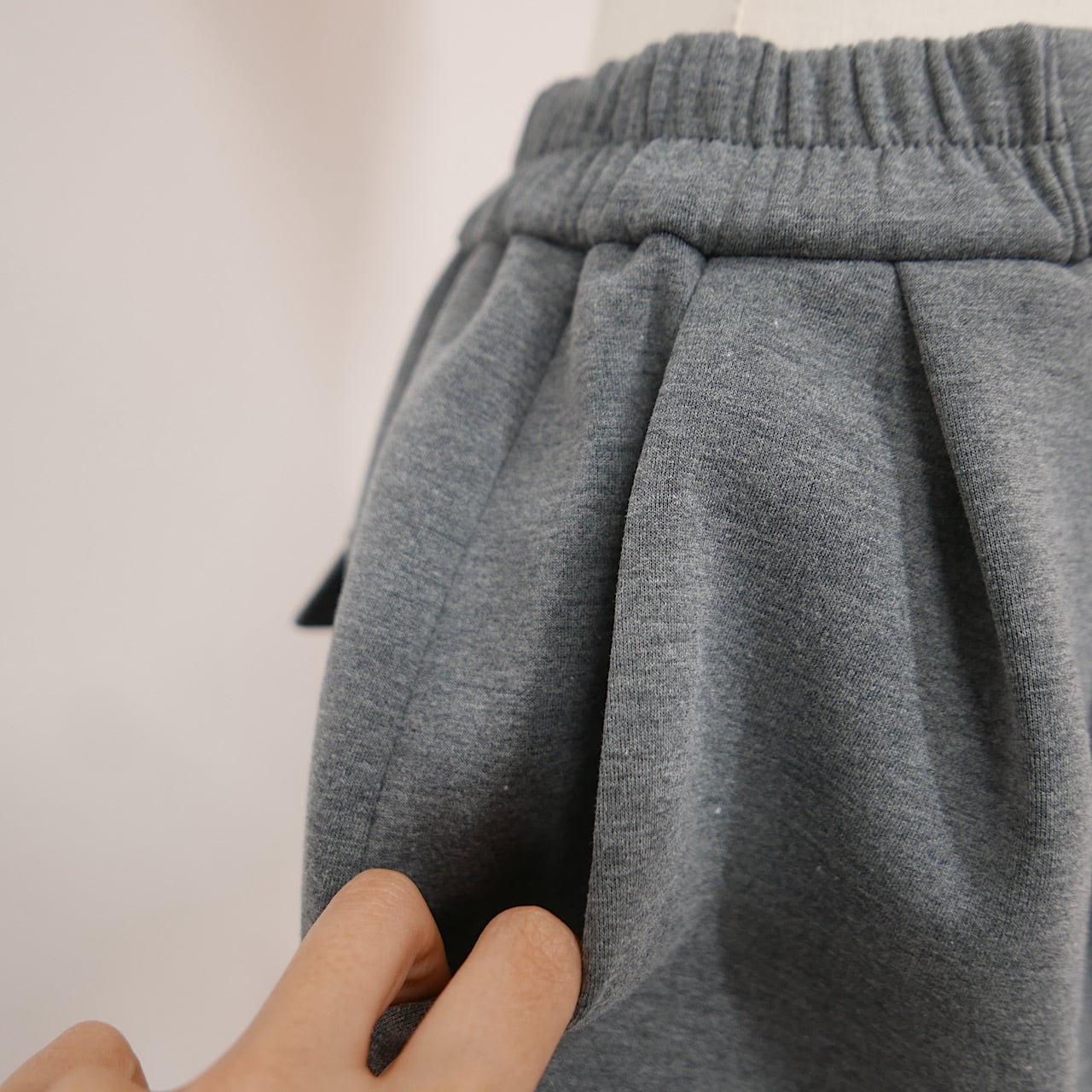 ボンディングショートパンツ(グレー) | LINKABLE