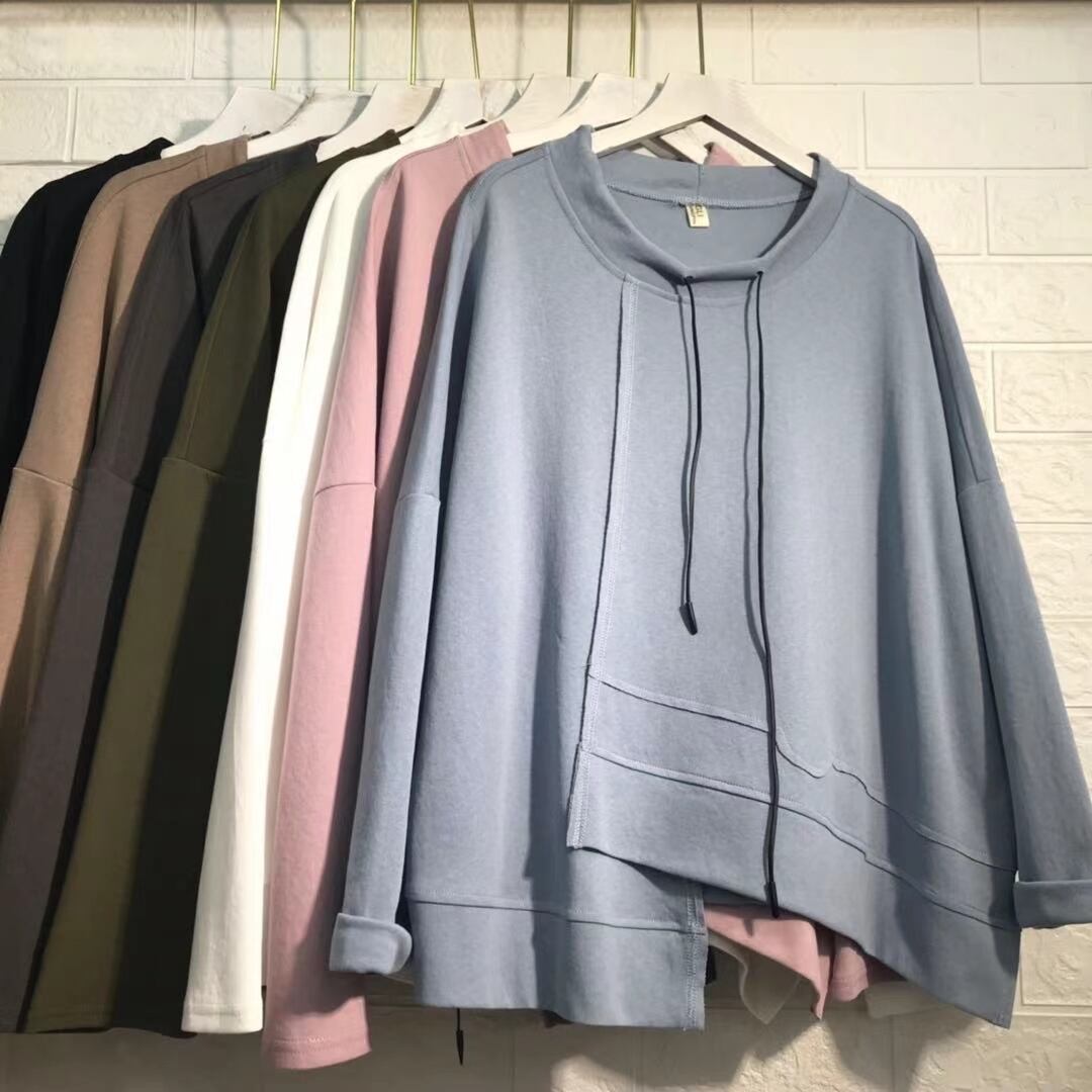 ネックドロストデザイン　カットソー  AJ−3365-6531