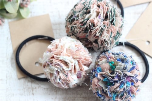 秋 金木犀ともみじ ハート ヘアゴム ハートの幻想的なキャンドル販売の