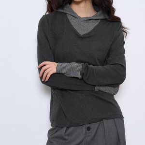 モックレイヤードフーディープルオーバー PO3438